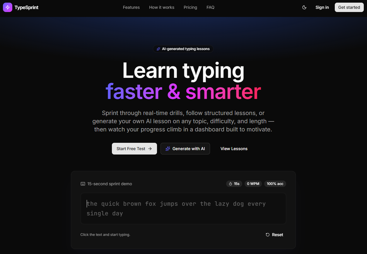 TypeSprint